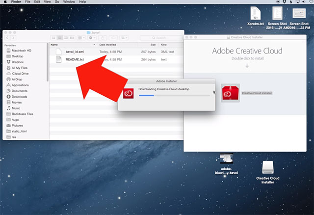 creative cloud update stuck mac